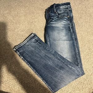 Women’s Buckle Black Straight Jeans